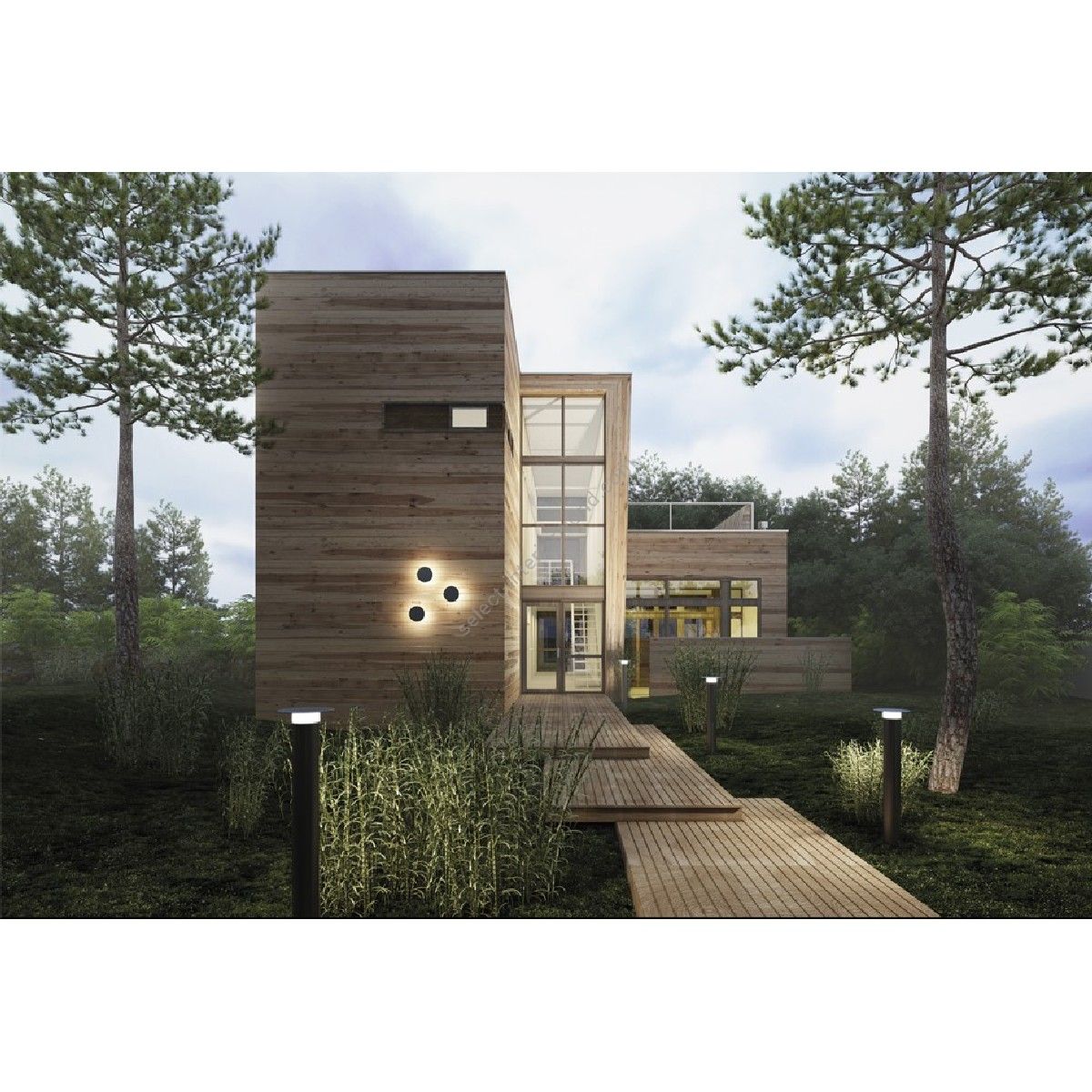 Aldo Bernardi / Outdoor Spot Lighting / Pasdedeux