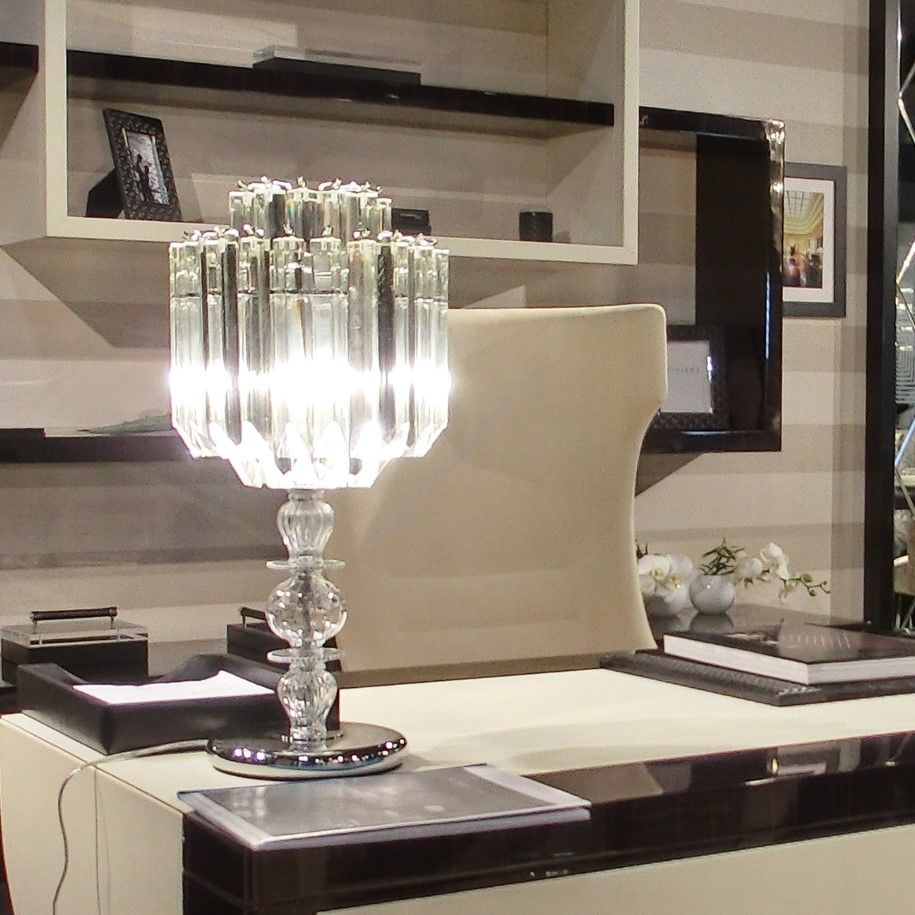 Patrizia Volpato / Table Lamps / Cristalli Murano Glass 24 Karat Gold 5005-LG