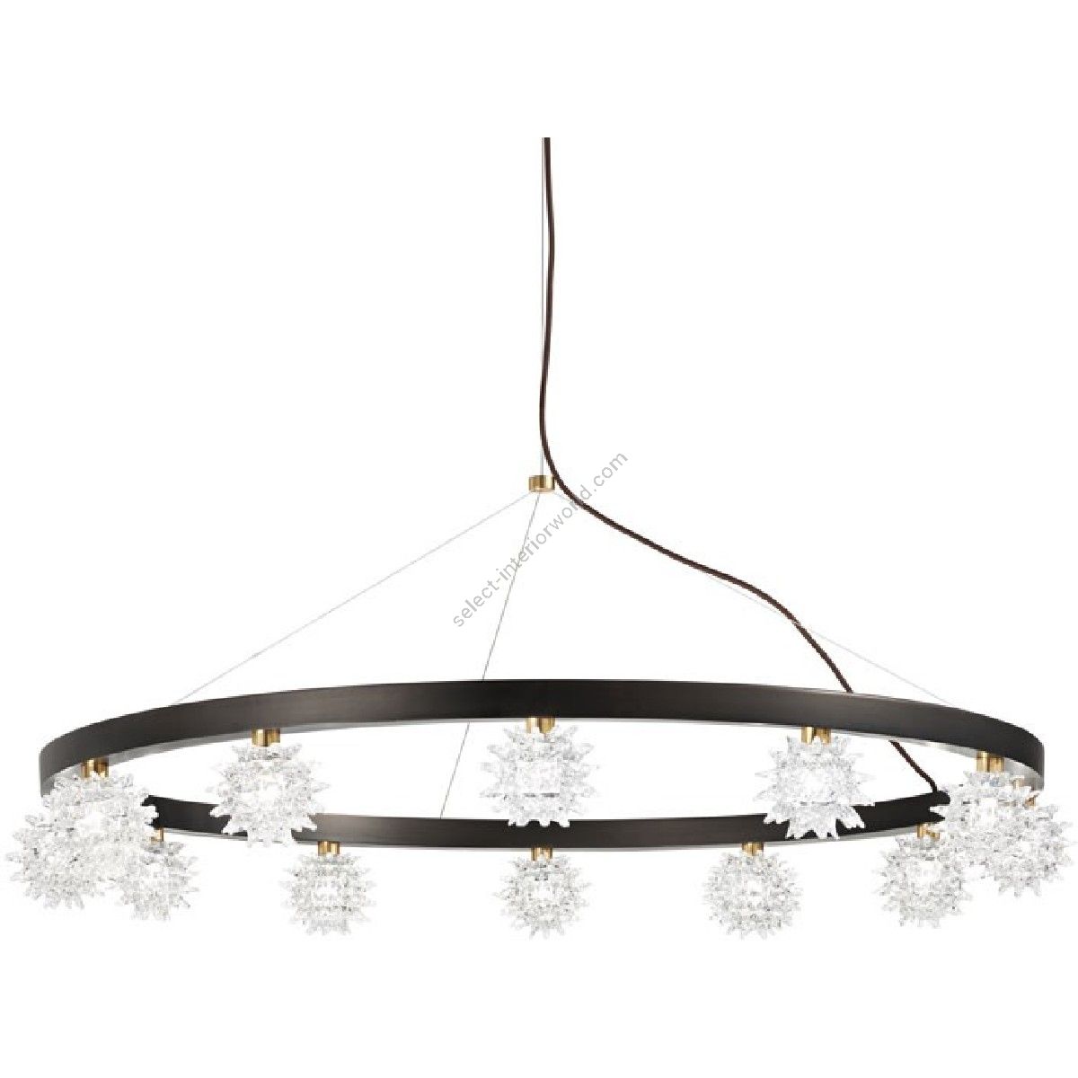 Arte Veneziana / Pendants & Suspension Lights / Sforza Contemporary LCC-GLF-208-LC170-12