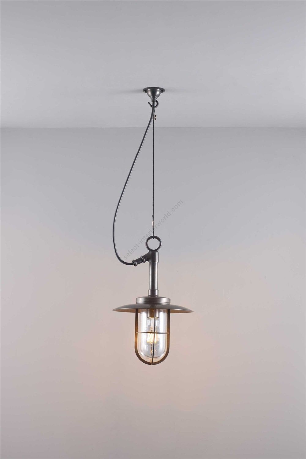Original Btc / Pendants & Suspension Lights / Ship's Well Glass Pendant with Visor