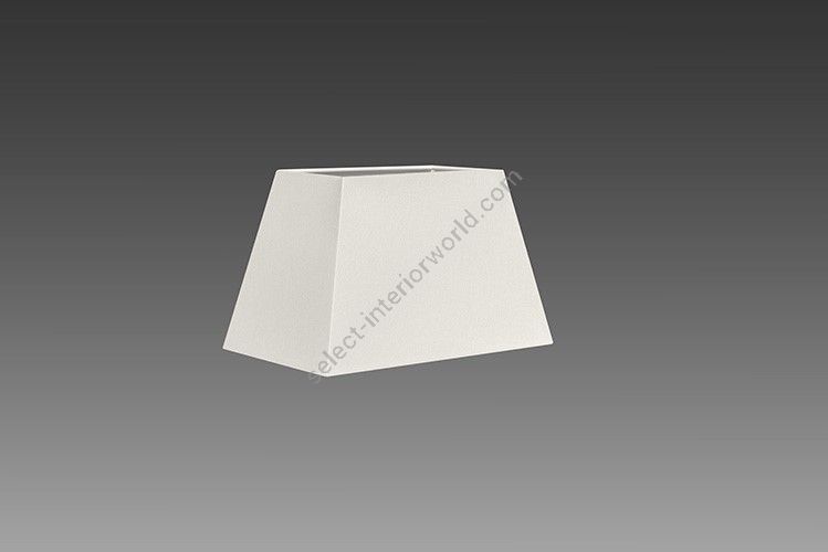 Casadisagne / Lampshades / Tapering rectangle shade 20.12x13 E14