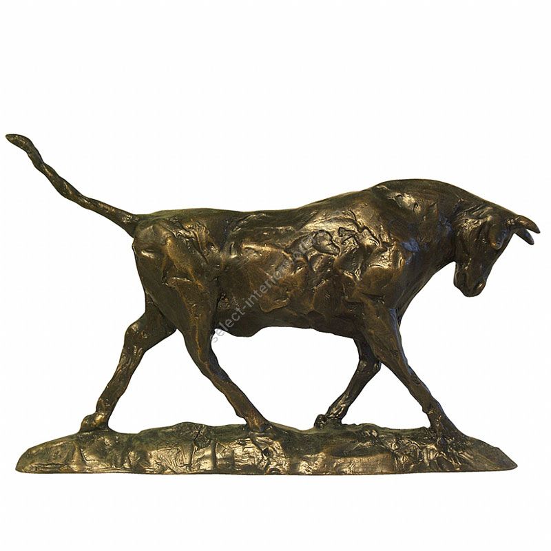 Tom Corbin / Author's sculpture / Bull S3059