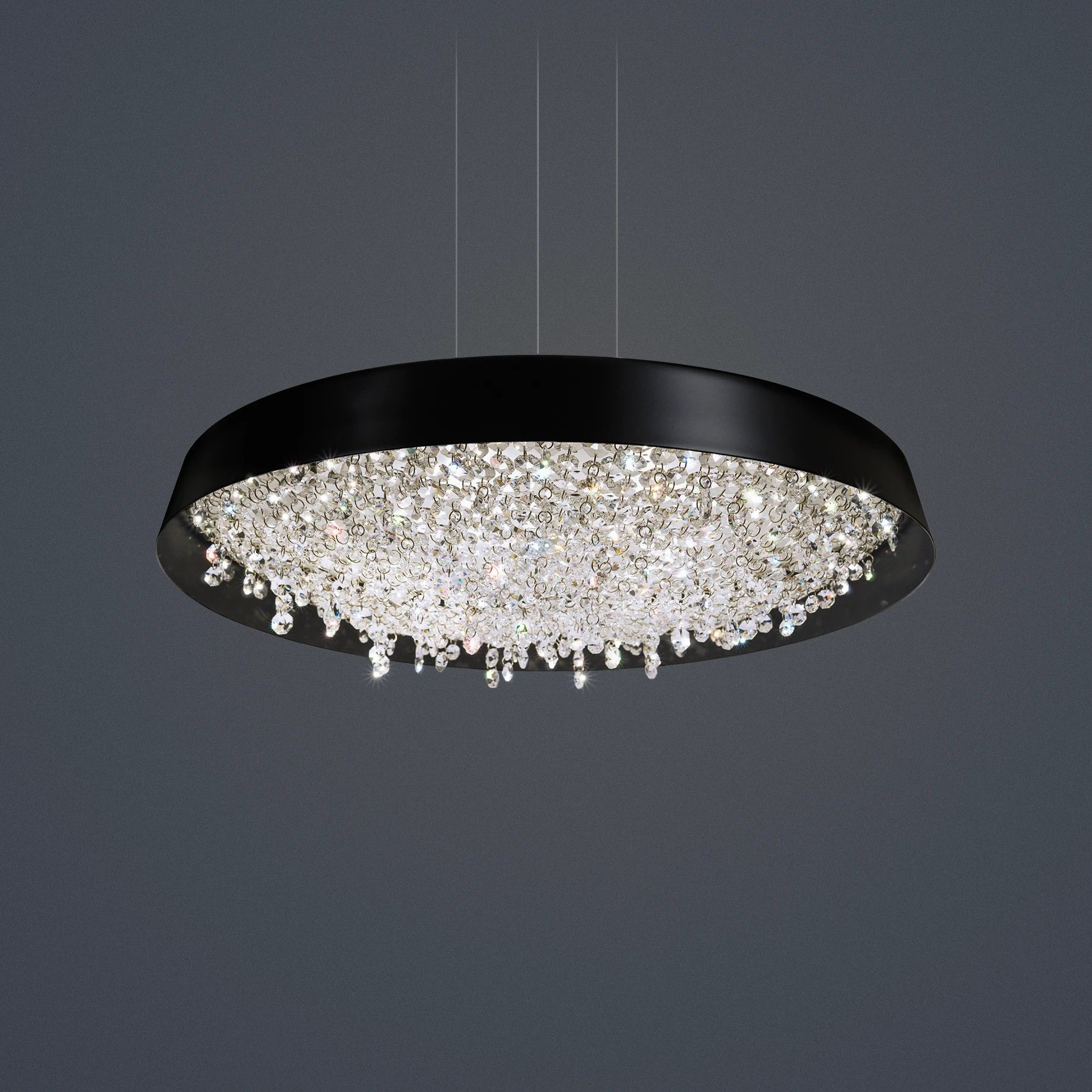 Manooi / Pendants & Suspension Lights / Crystal Personal universe Tondo