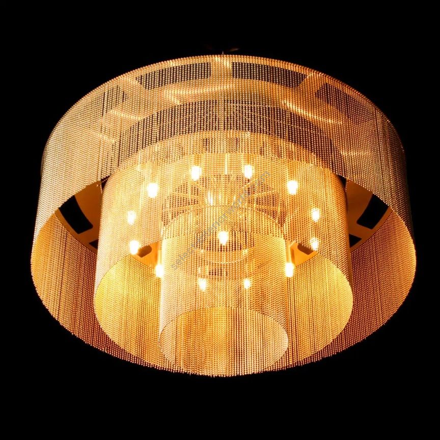 Willowlamp / Semi-Flush Mounts / Three Tier Ø700 Mounted Chandelier