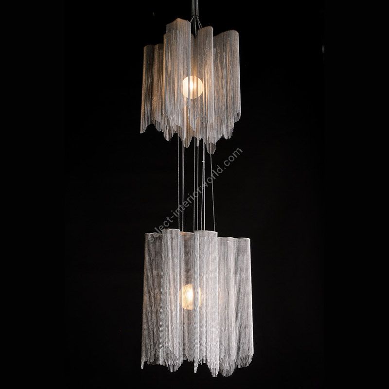 Willowlamp / Chandeliers / A-Peal 2 Tier Ø500 Suspended