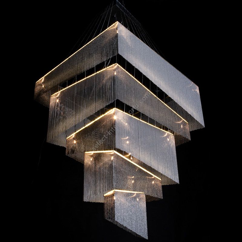 Willowlamp / Cascade Lights / Geometric Storm 1200x900 Suspended