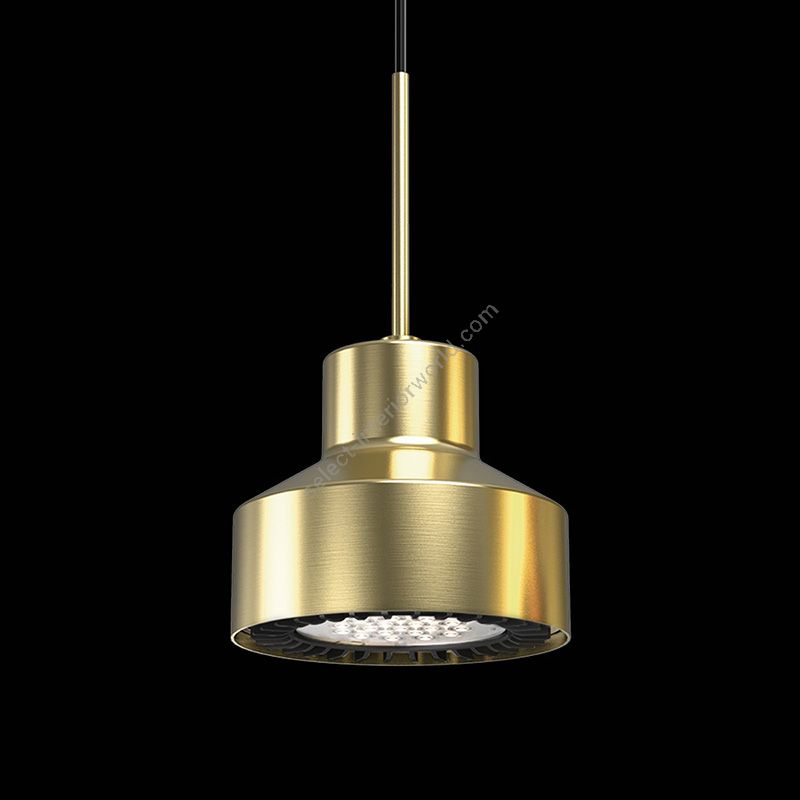 Zava Nox / Minimalist Brass Pendant Lamp