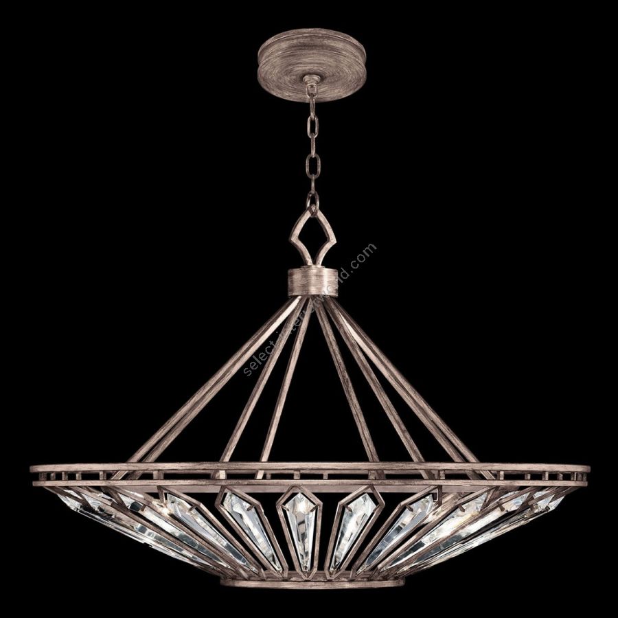 Brown iron patina finish