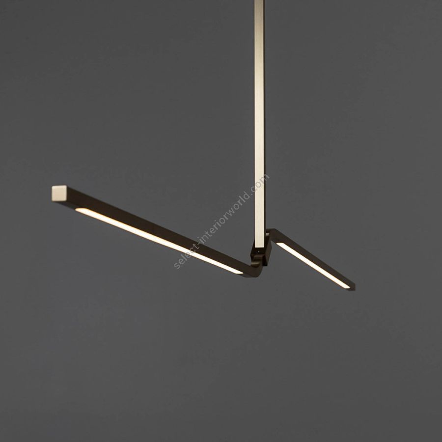 Shown in Satin Brass