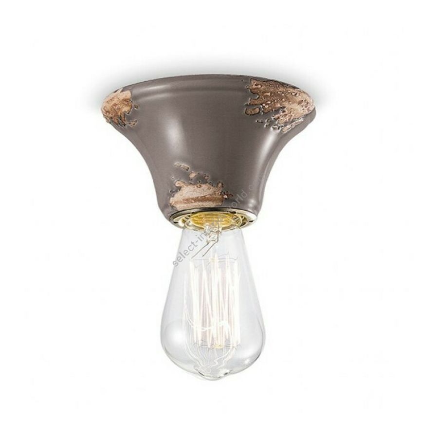 Tortora (Vit) finish (cm.: 7.5 x 10 x 10 / inch.: 2.7" x 3.9" x 3.9")