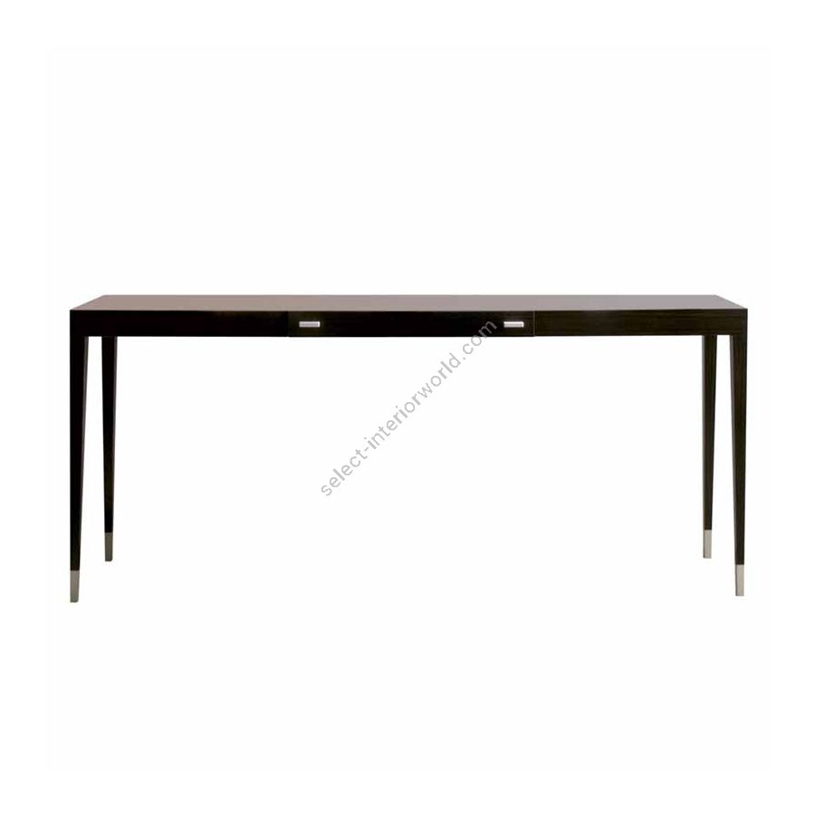 Finish Makassar Ebony, Top Makassar Ebony, ivory coloured handles & tips