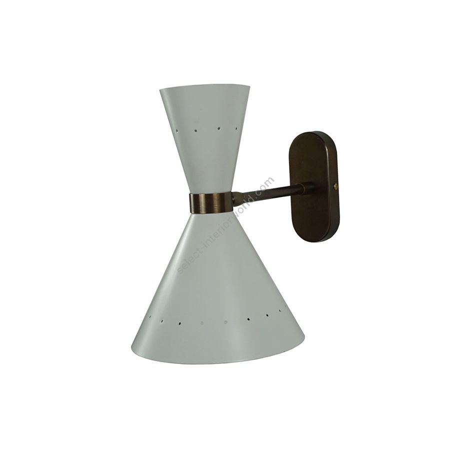 Brass dark brushed bronze finish