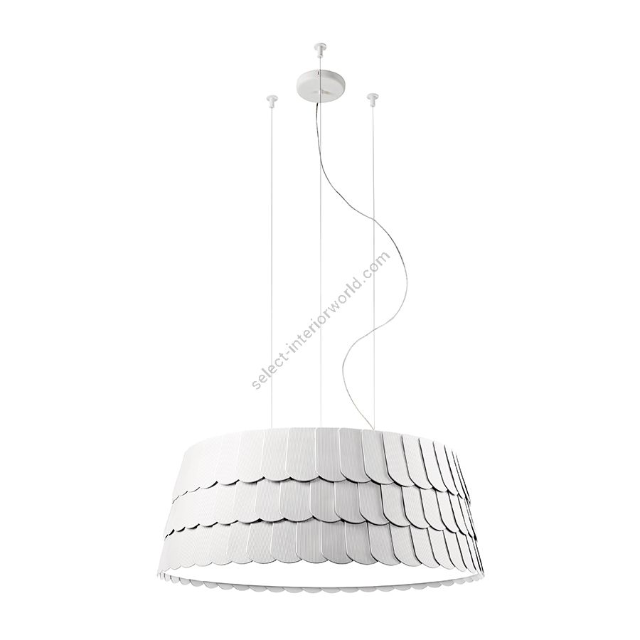 White finish, cm.: 32 x 79 x 79 / inch.: 12.6" x 31.1" x 31.1"