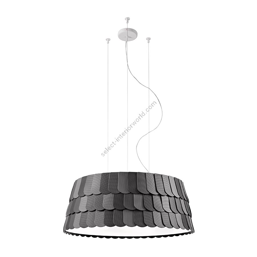 Anthracite finish, cm.: 32 x 79 x 79 / inch.: 12.6" x 31.1" x 31.1"