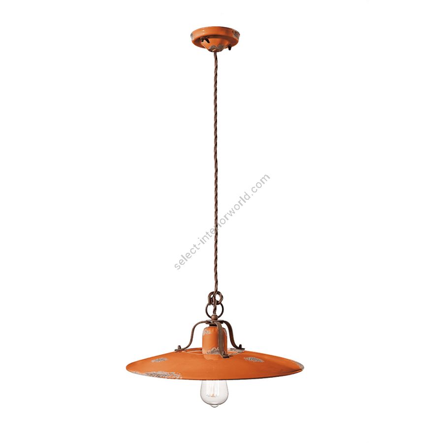 Orange (Vio) finish (cm.: W 40 x D 40 / inch.: W 15.7" x D 15.7")