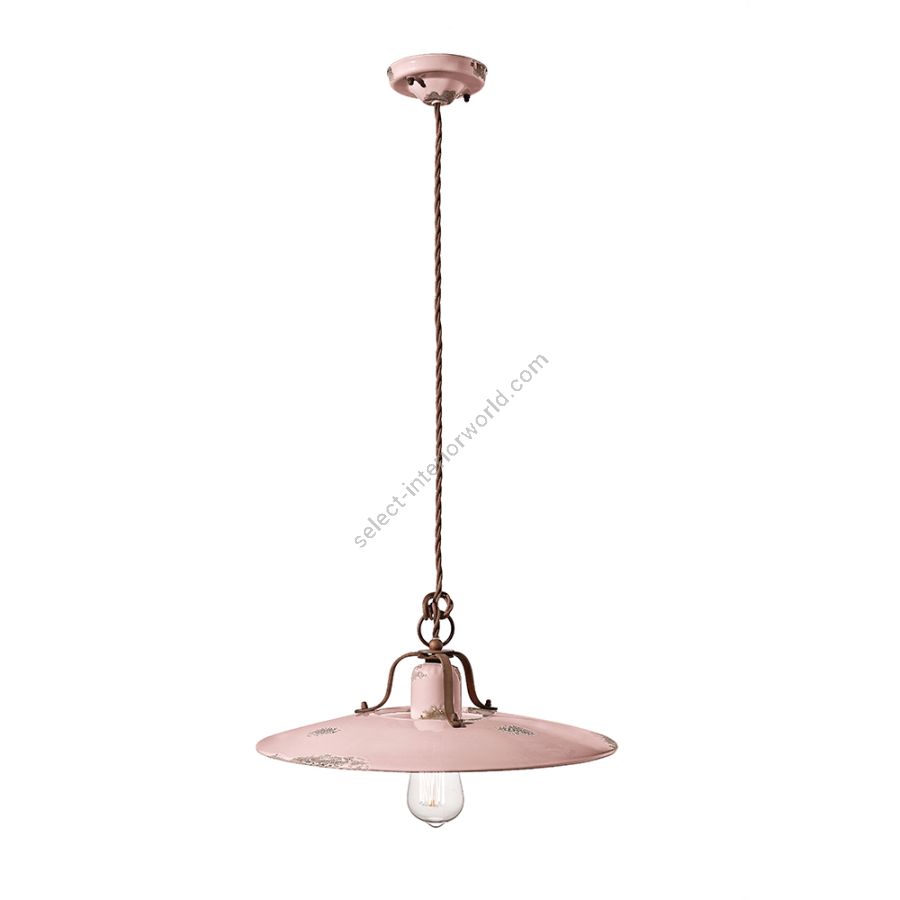 White (Vib) finish (cm.: W 40 x D 40 / inch.: W 15.7" x D 15.7")