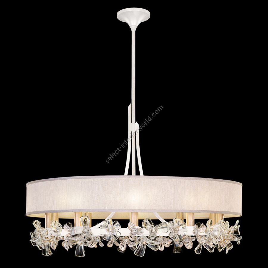 White Gesso / Champagne Fabric Shade 915240-32