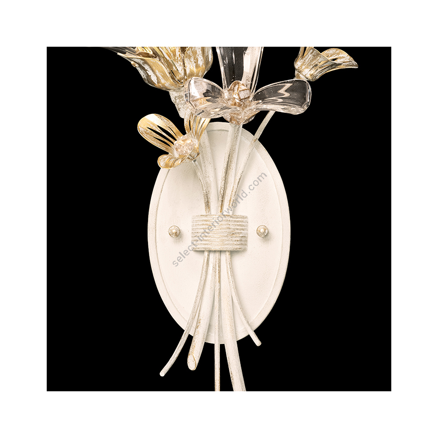 White Gesso Finish / RSF Wall Sconce 915750-3