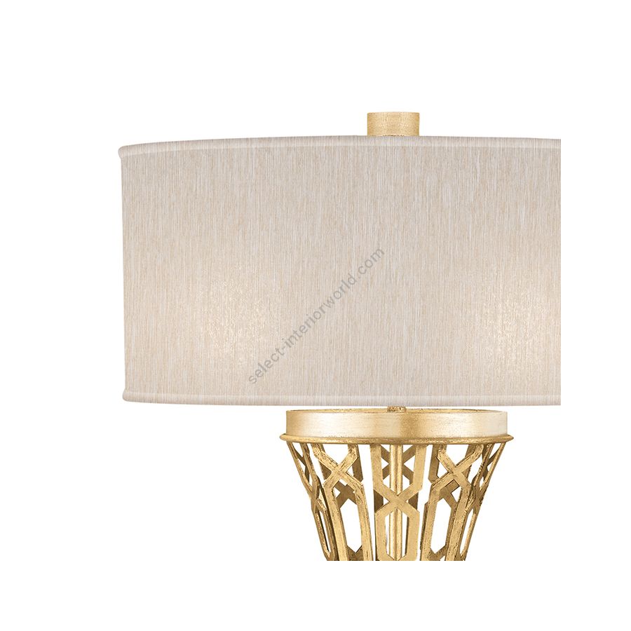 Gold Leaf / Champagne Fabric Shades - 784910-33