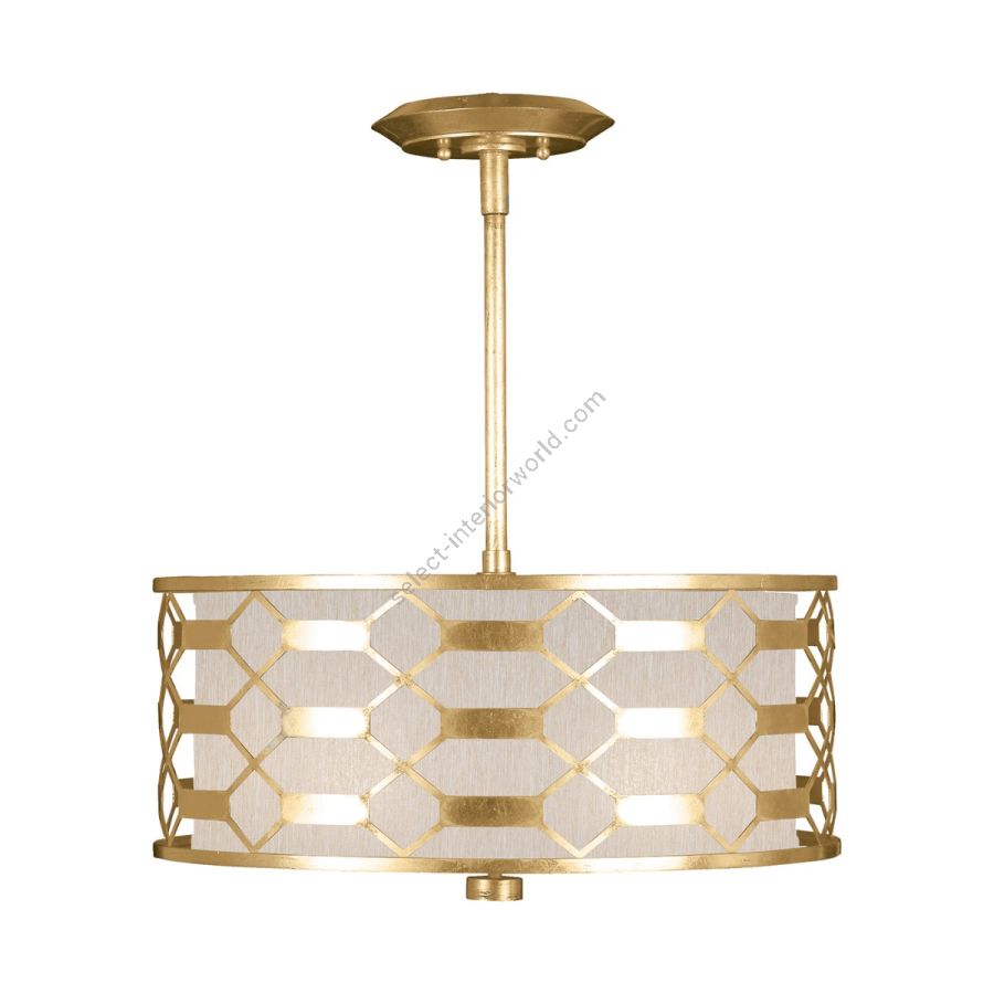 Gold Leaf / Champagne Fabric Shade - 787540-33