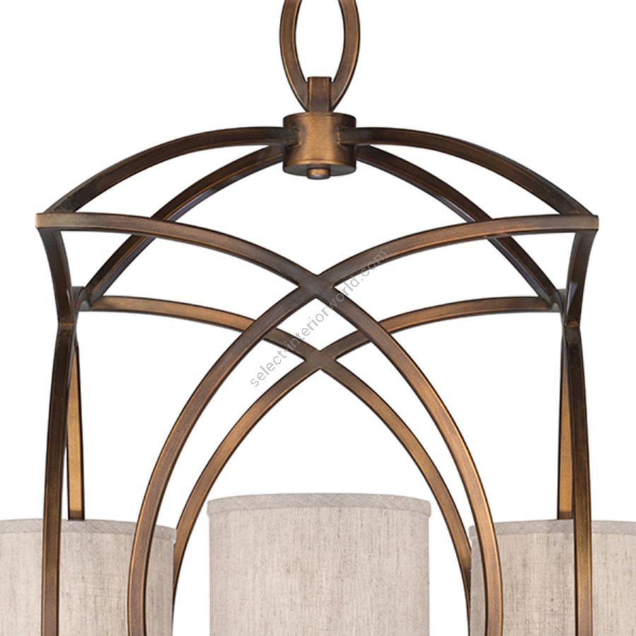 Bronze / Greige Fabric Shades - 887740-11