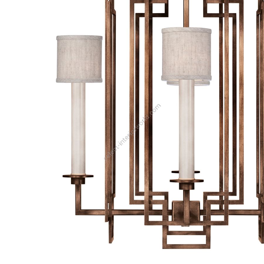 Bronze / Greige Fabric Shades - 889040-11