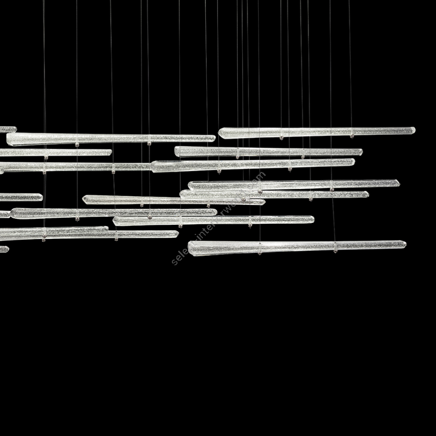 Elevate 62″ 894840-132 Silver / Crystal Stardust Spires