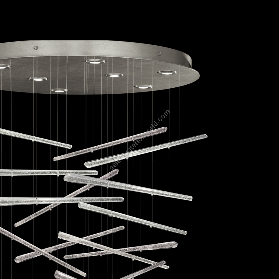 Elevate 34″ 895840-132 Silver / Crystal Stardust Spires