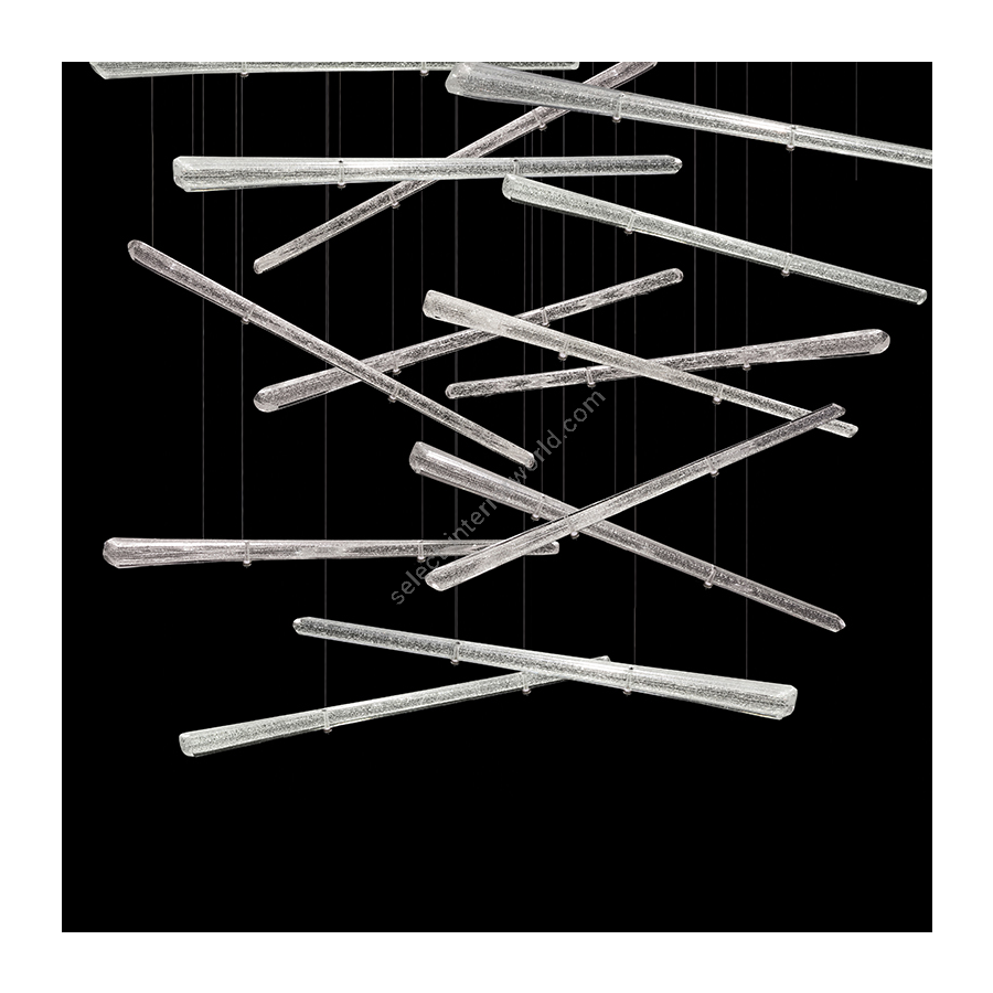 Elevate 34″ 895840-132 Silver / Crystal Stardust Spires