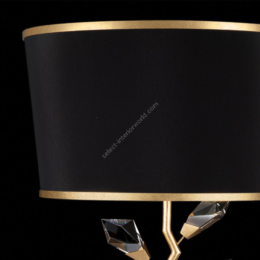 Gold / Black Fabric Shade - 908010-21