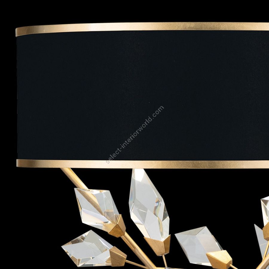 Gold / Black Fabric Shade - 908610-21
