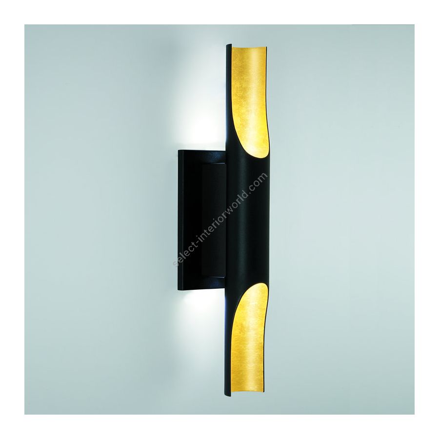 Black Granite (B/GR) Powder Coat and Yellow Gold (22 kt) finish