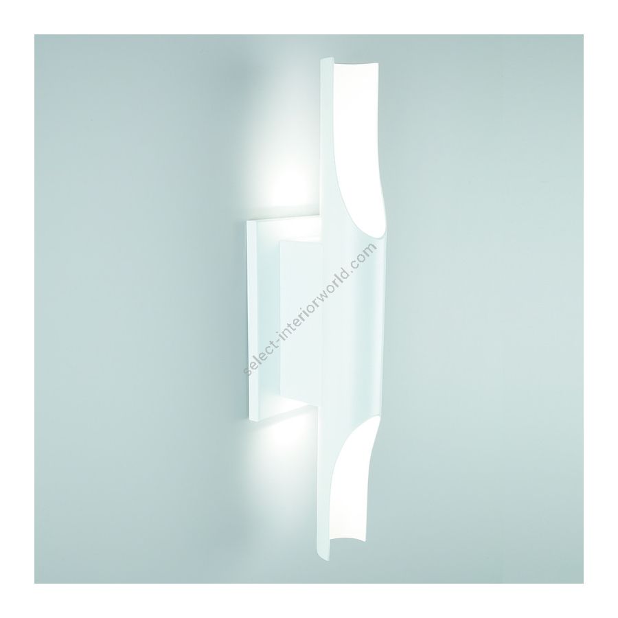 Matte White (MW) Powder Coat and White Gold (12 kt) finish