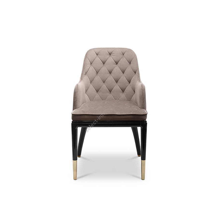 Brushed brass finish & Utopian fr colour 7 upholstery