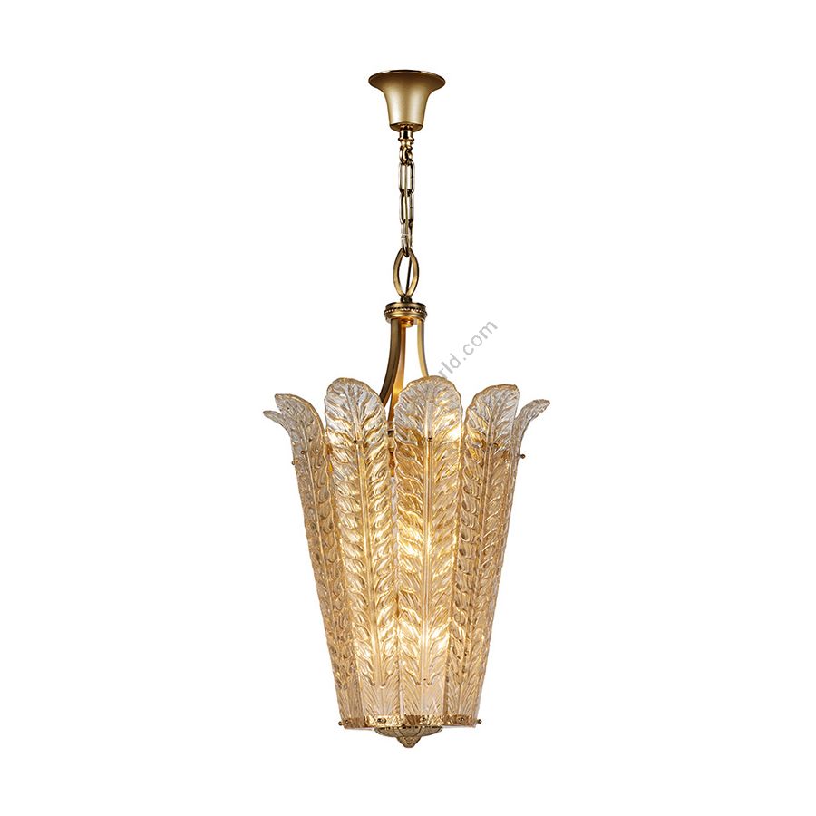 Pendant lamp / Polished brass finish