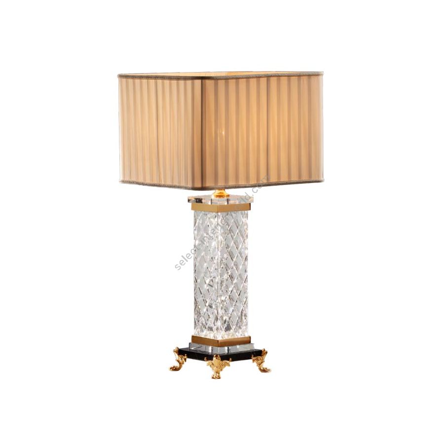 Table lamp / Antique Gold Plated finish