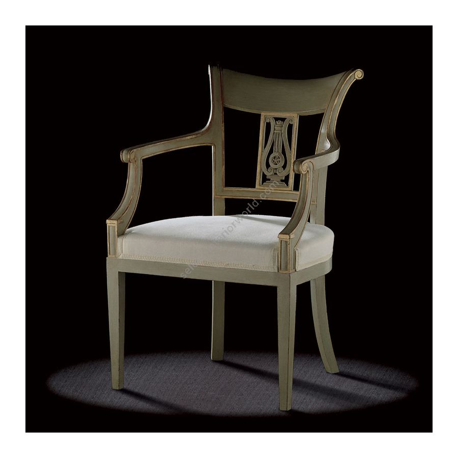 Antique Green / Antique Gold finish