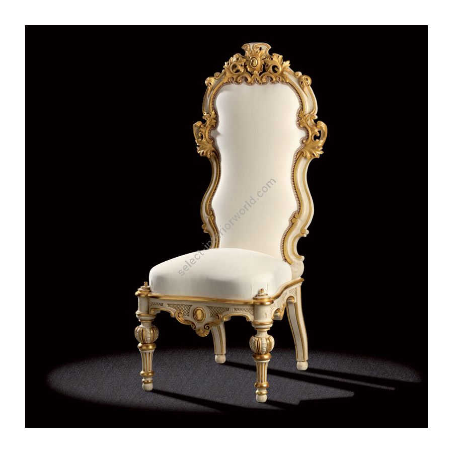 White off calico upholstery