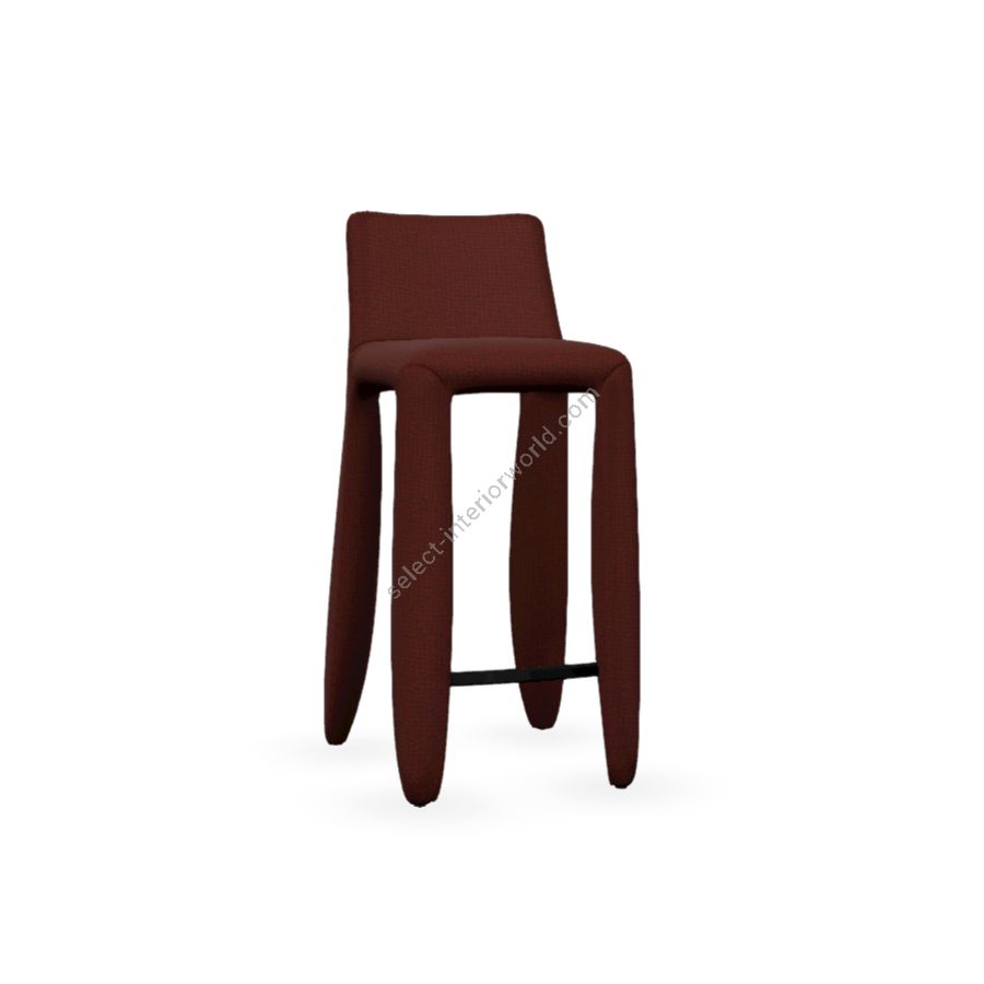 Barstool / Red 660 (Hallingdal 65) upholstery / Size (HxWxD) cm.: 103 x 41 x 51 / inch.: 40.55" x 16.1" x 20.1"
