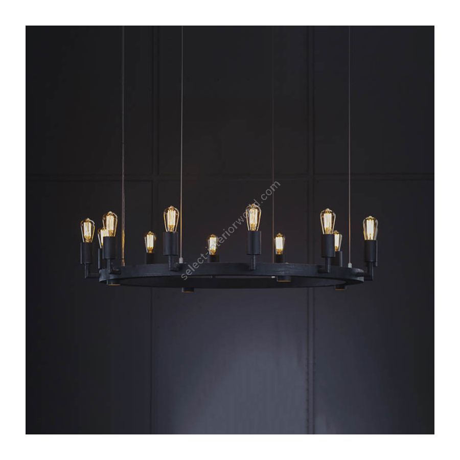 Suspension lamp / Iron nature finish