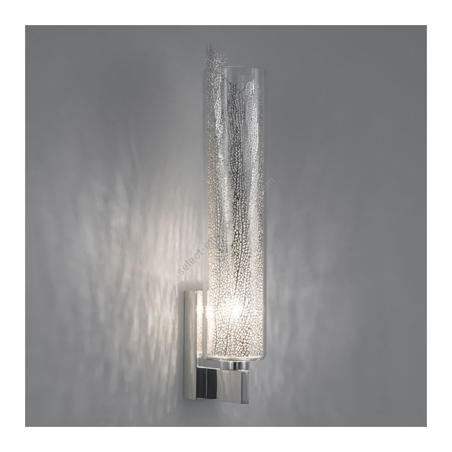 Wall lamp / Silver finish
