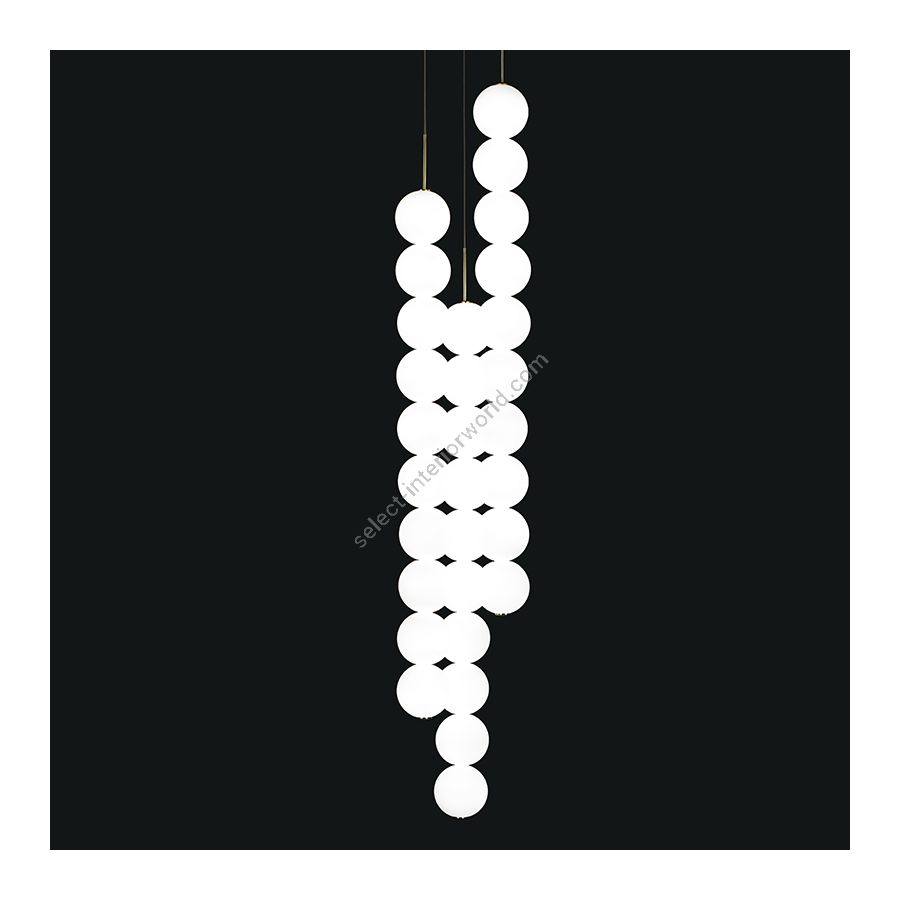 cm.: 190 (H1/100+H2/90) x 20 x 20 / inch.: 74.8" (H1/39.37"+H2/35.43") x 7.87" x 7.87"