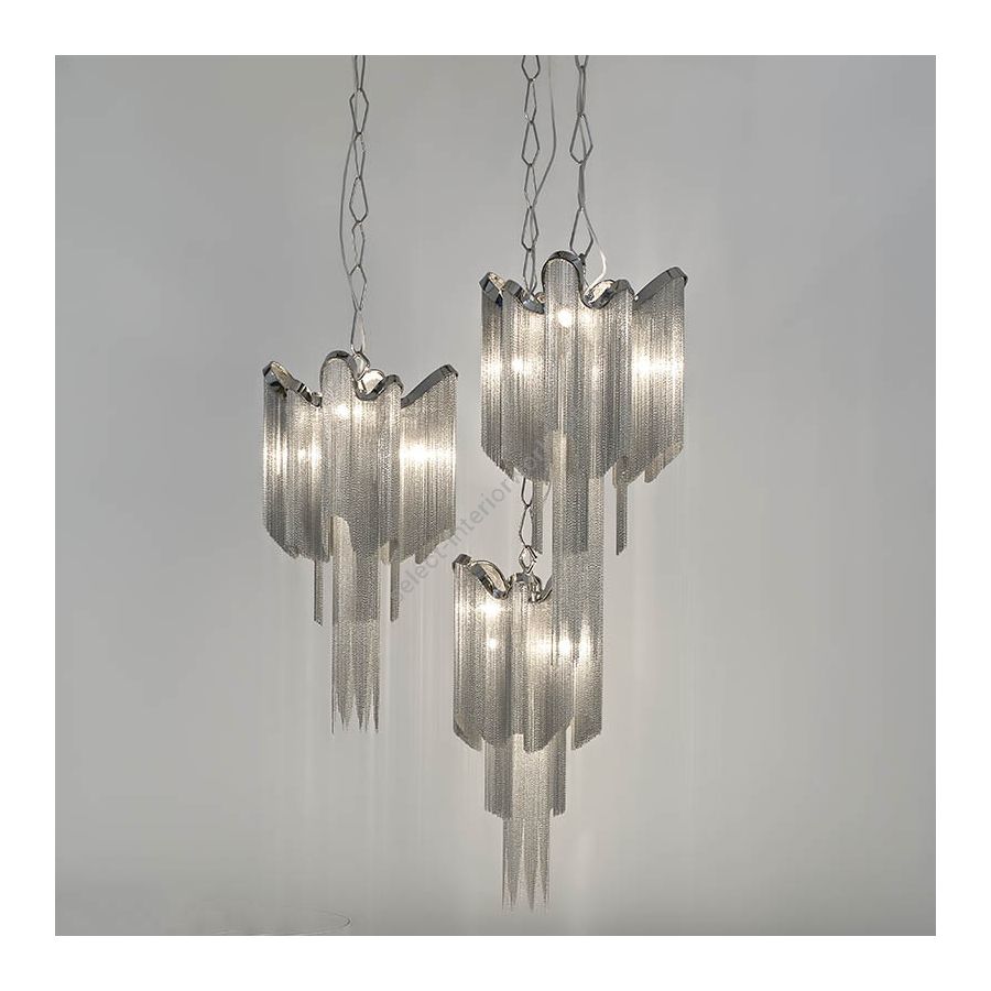 Suspension lamp / Nickel finish