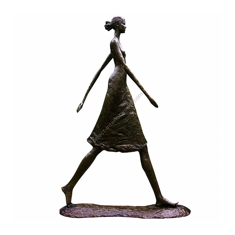 Green / Brown patina finish