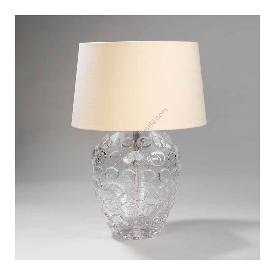 Finish: Nickel, Lampshade: colour - Lily; material - Silk