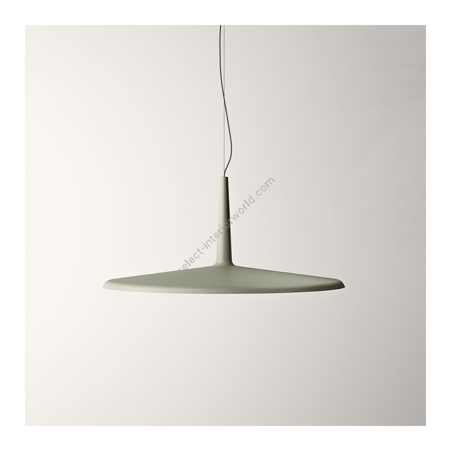 Hanging led lamp / Green finish