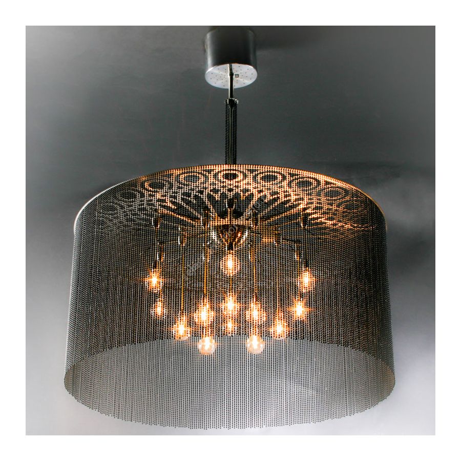 Black color range, cm.: 110 x 100 x 100 / inch.: 43" x 39" x 39" size