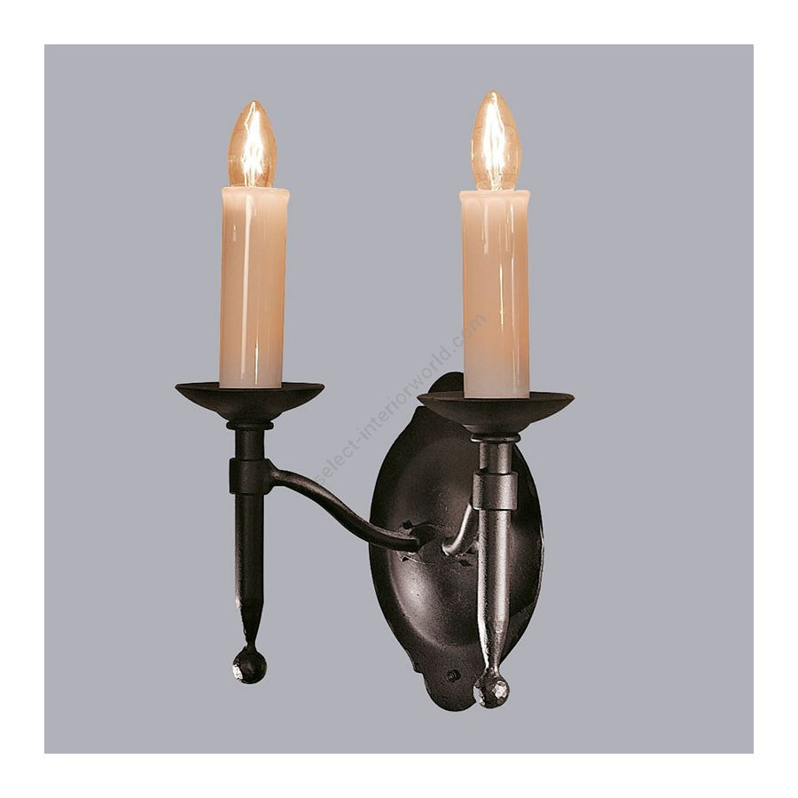 Old Black finish / Ivory candle