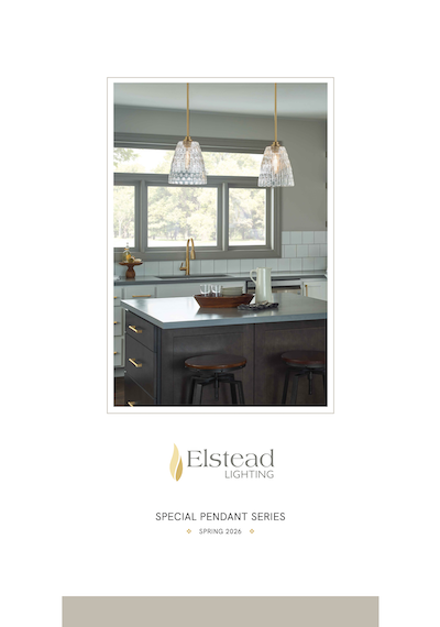 Elstead Lighting / Special Pendant Series / Spring 2026 Elstead Lighting / Special Pendant Series / Spring 2026