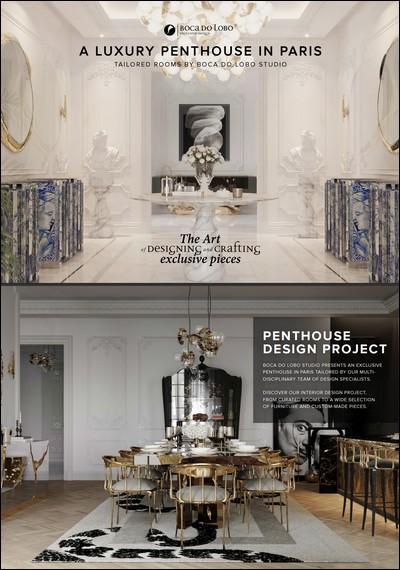 Boca Do Lobo Luxury Penthouse In Paris